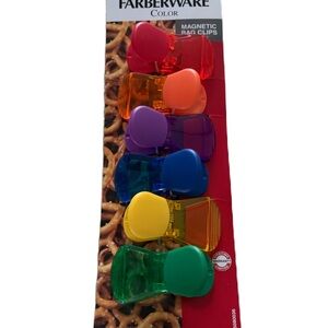 Farberware Colorful Magnetic Clips Set